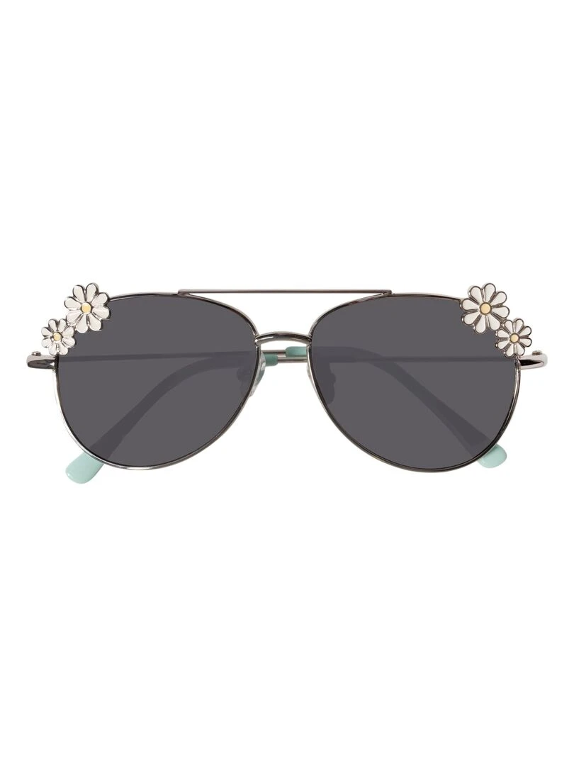 Lunettes de soleil 4 6 ans Pilote Argent Argent