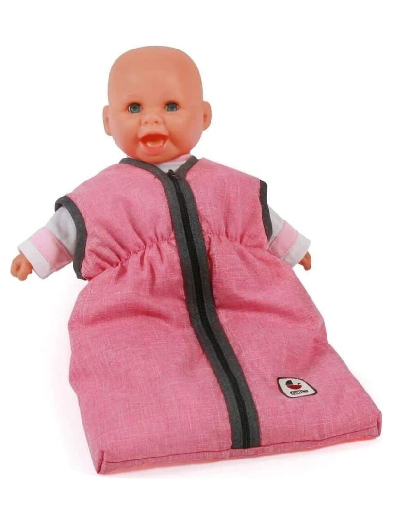 Gigoteuse Pour Poupée anthracite Rose N/A