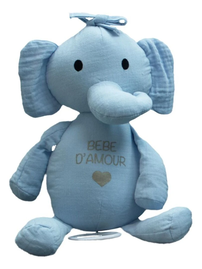 Peluche musicale "DODO" LES CHATOUNETS Bleu