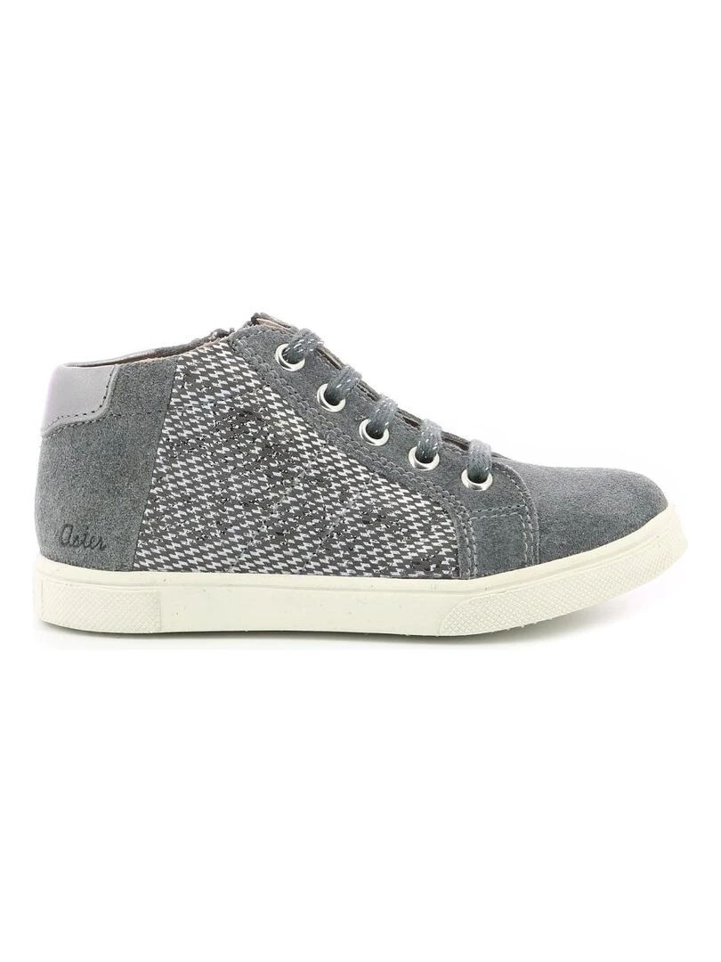 Sneakers hautes Cuir Yupimid Gris