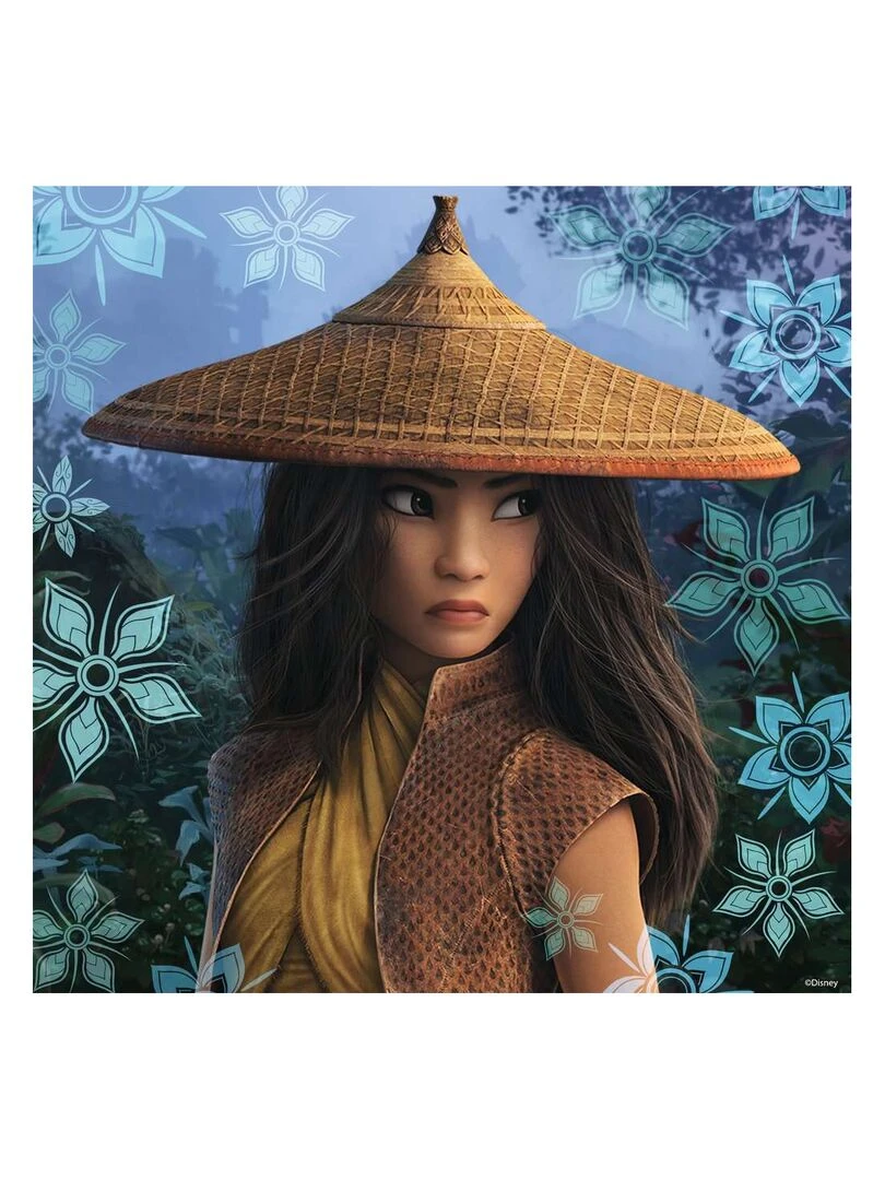 Puzzles 3x49 P Raya La Courageuse Guerrière / Disney Raya Et Le Dernier Dragon N/A