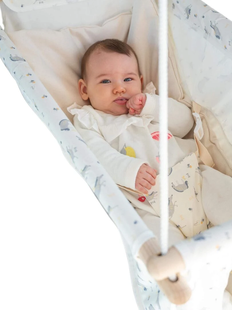 HAMAC PETITE PLANETE® BIO Chevaux Beige sable
