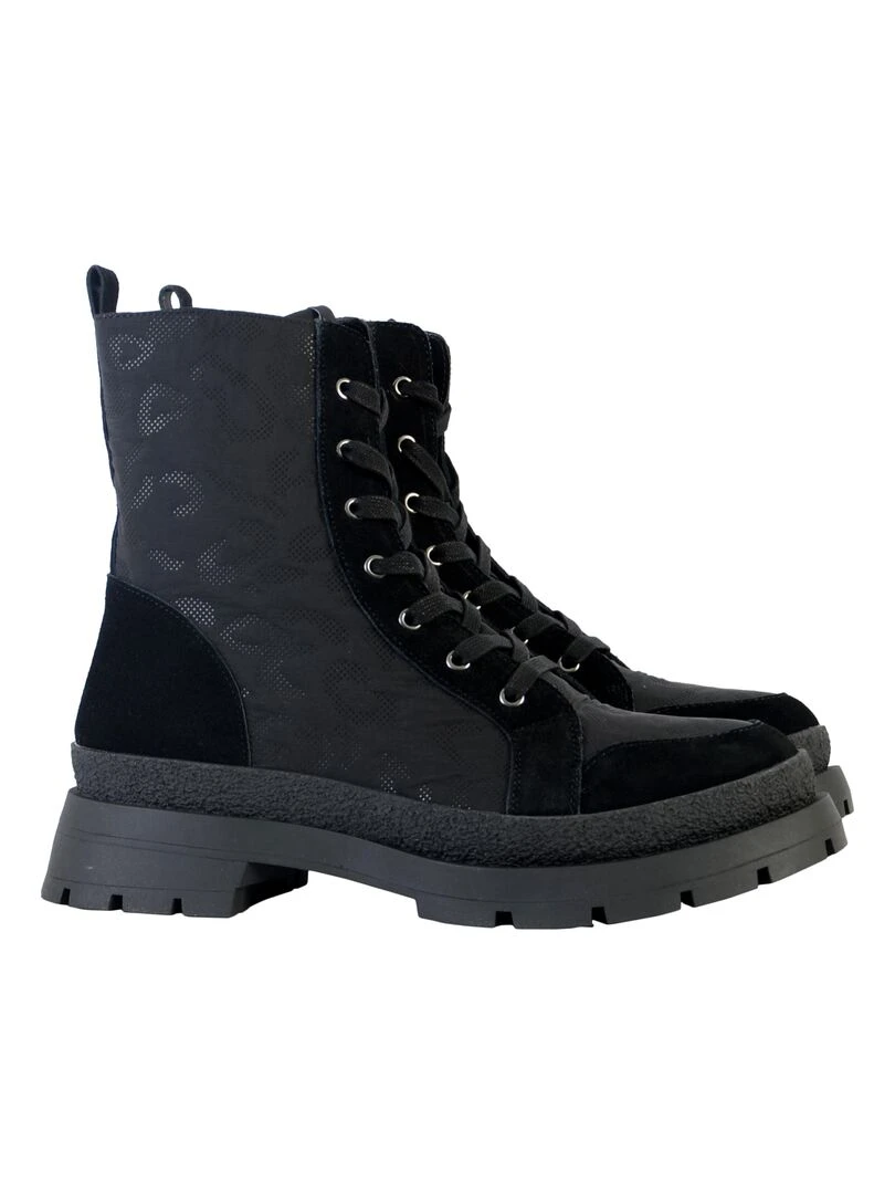 Bottine à Lacets Desigual Padded   Noir