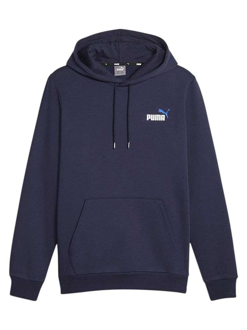 Sweat Capuche Puma Ess + 2 Col Small Logo Bleu