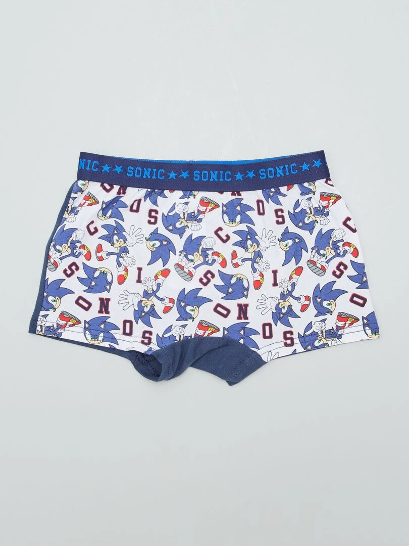 Lot de 2 boxers 'Sonic'   Gris