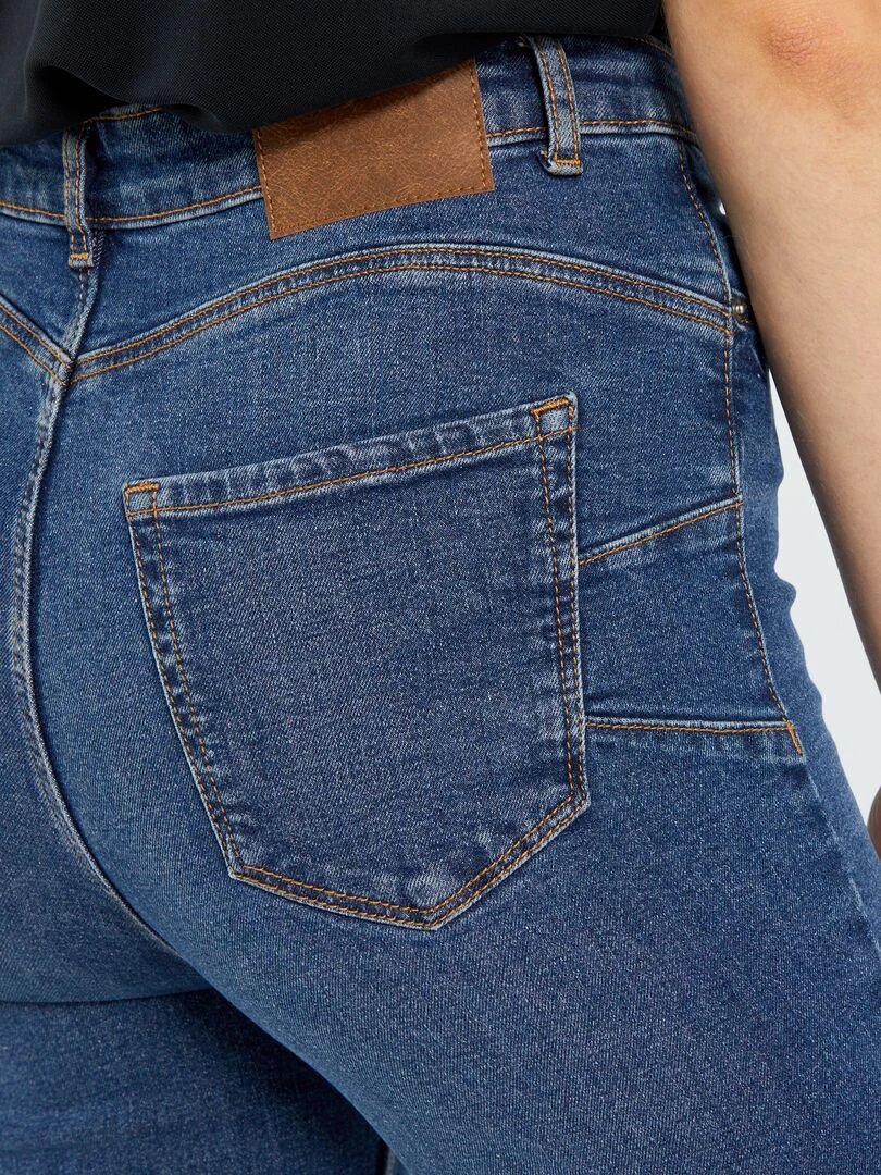 Jean skinny à taille haute   L32   Stone