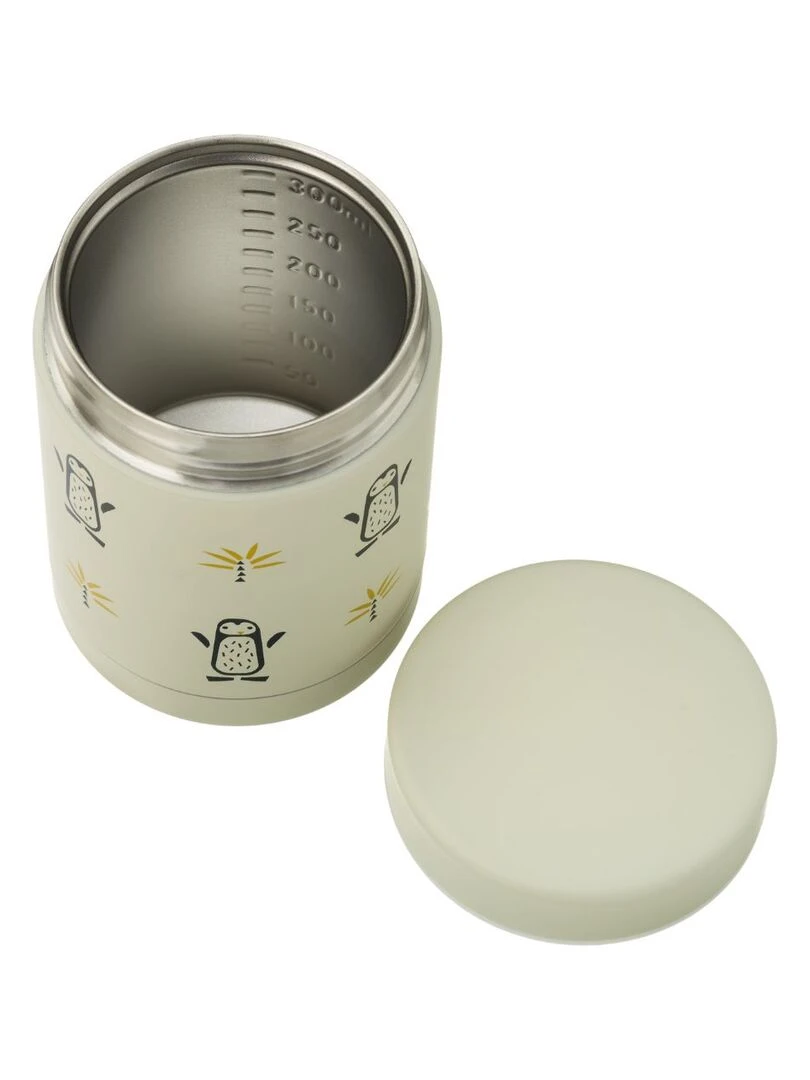 Thermos alimentaire Pingouin (300 ml) Ecru