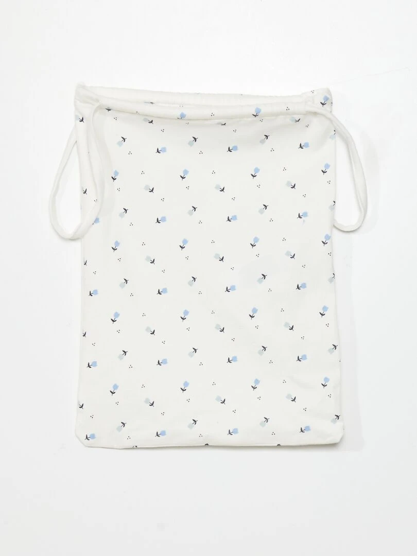 Lot de 2 t shirts + 3 shorties + 1 pochon   6 pièces   Bleu