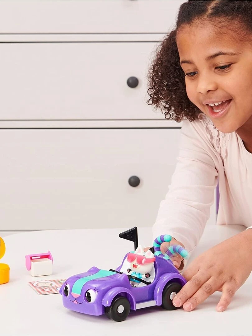 Vehicule chabriolette + figurine gabby et la maison magique   N/A