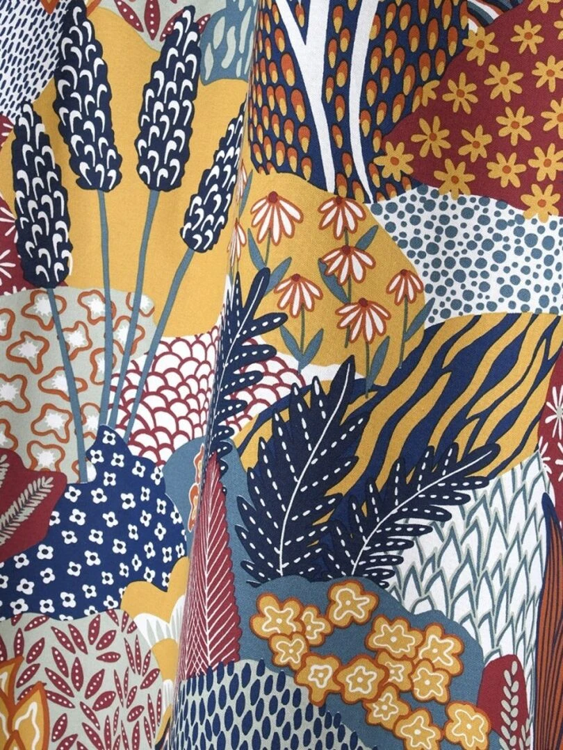 Rideau à œillets 135x250 cm Paradores coton   Jaune