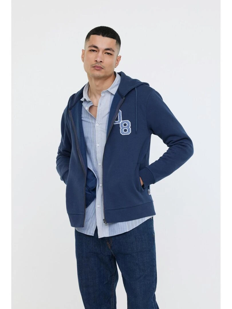 Lee Cooper Sweatshirt manches longues coton loose EMILE Bleu foncé