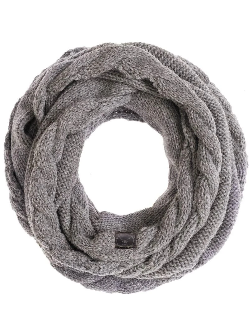 Snood Moyna Fabriqué en Europe Gris