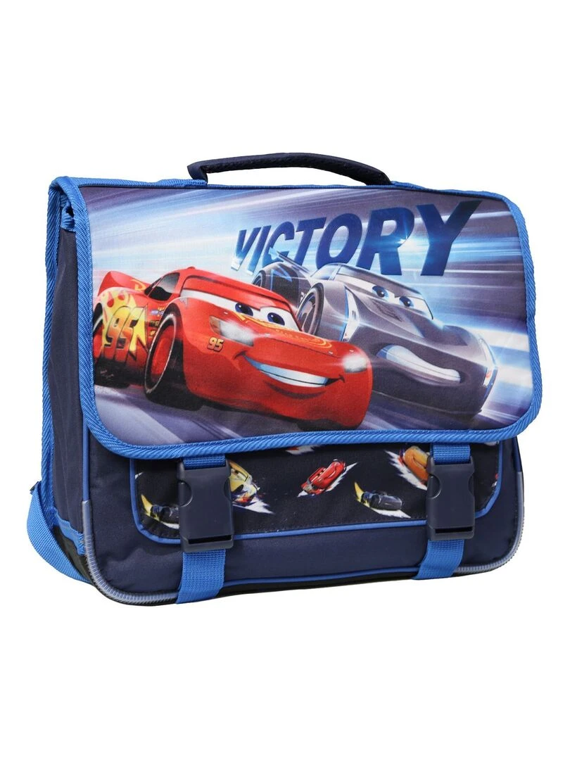 Cartable 38 cm Cars Disney Bleu marine Bagtrotter Bleu