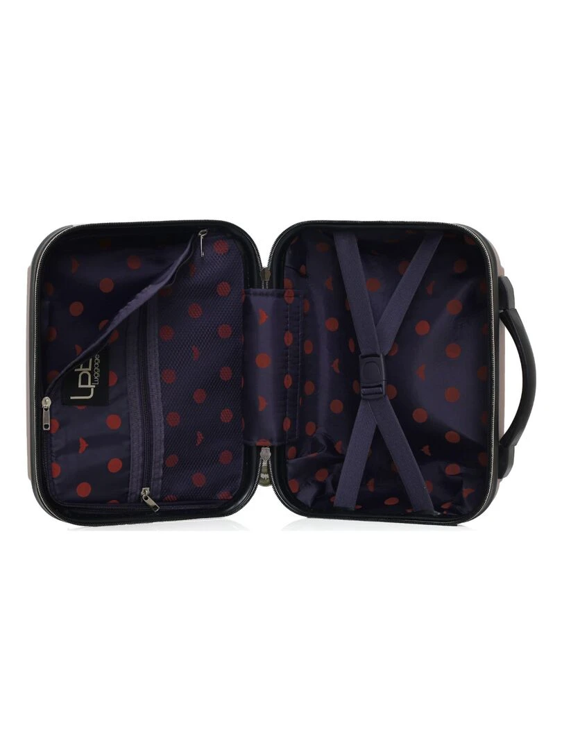 LPB LUGGAGE   PETIT VANITY ABS GIULIA K   Rose