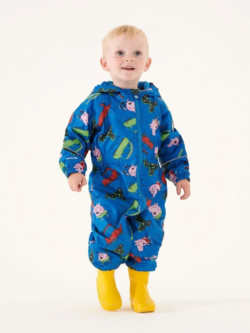 Regatta   Combinaison de pluie POBBLE   Bleu électrique