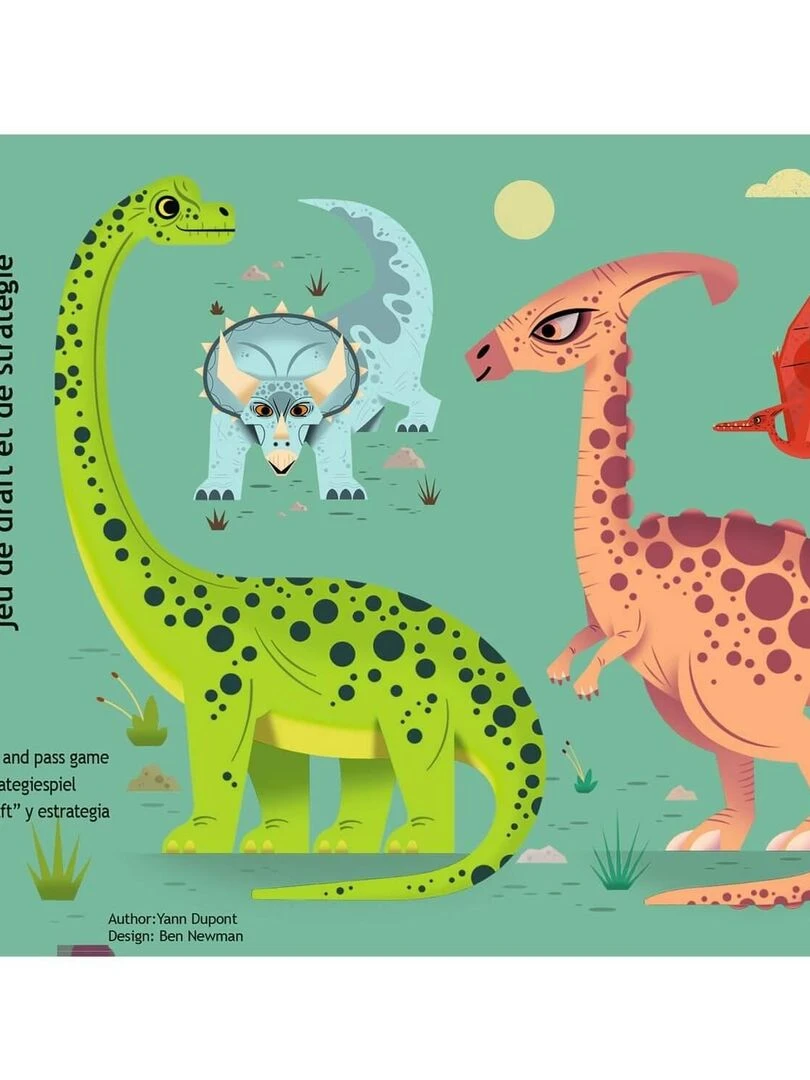 Jeu de cartes : Dino Draft N/A