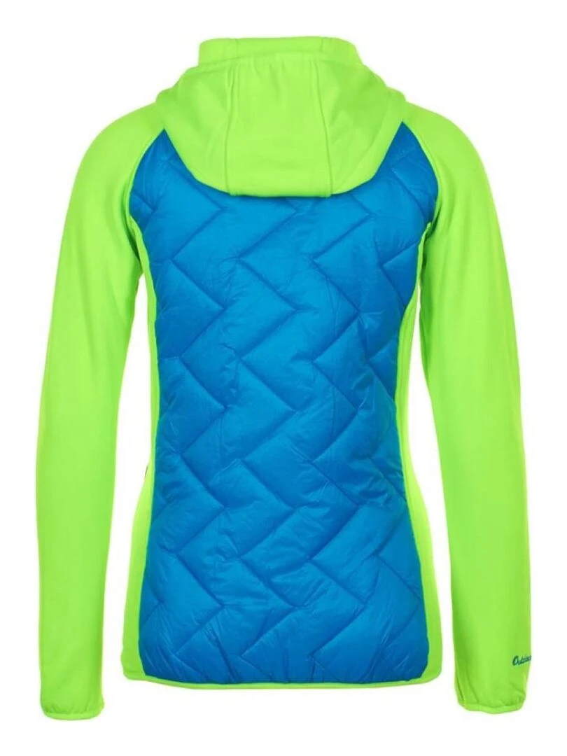 Blouson polarshell femme ACERLA Bleu Vert