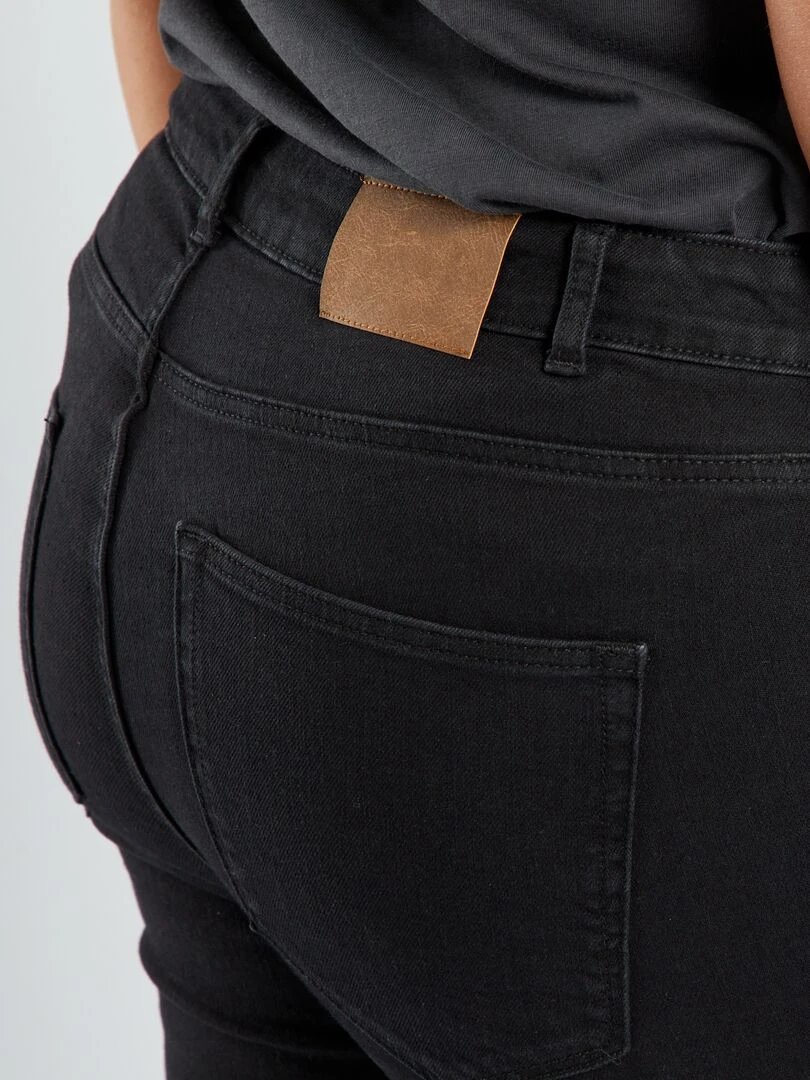 Pantalon skinny stretch   5 poches   L30   Noir