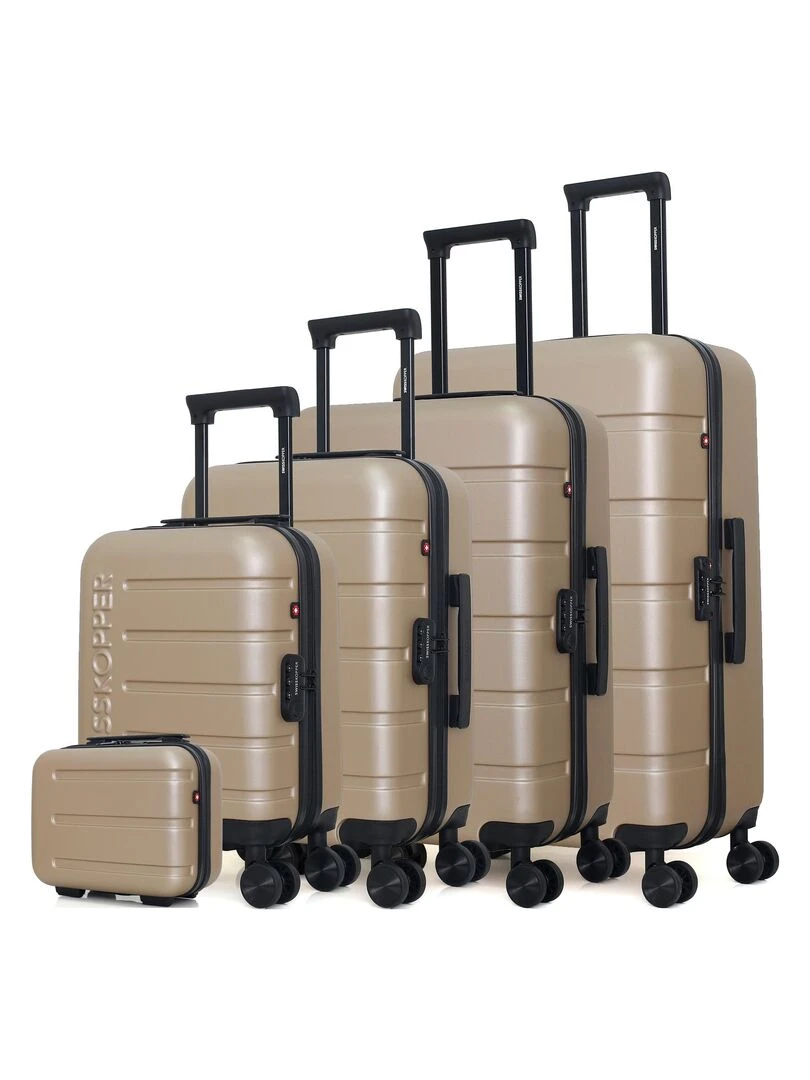SWISS KOPPER SET DE 5 AIGLE U Beige