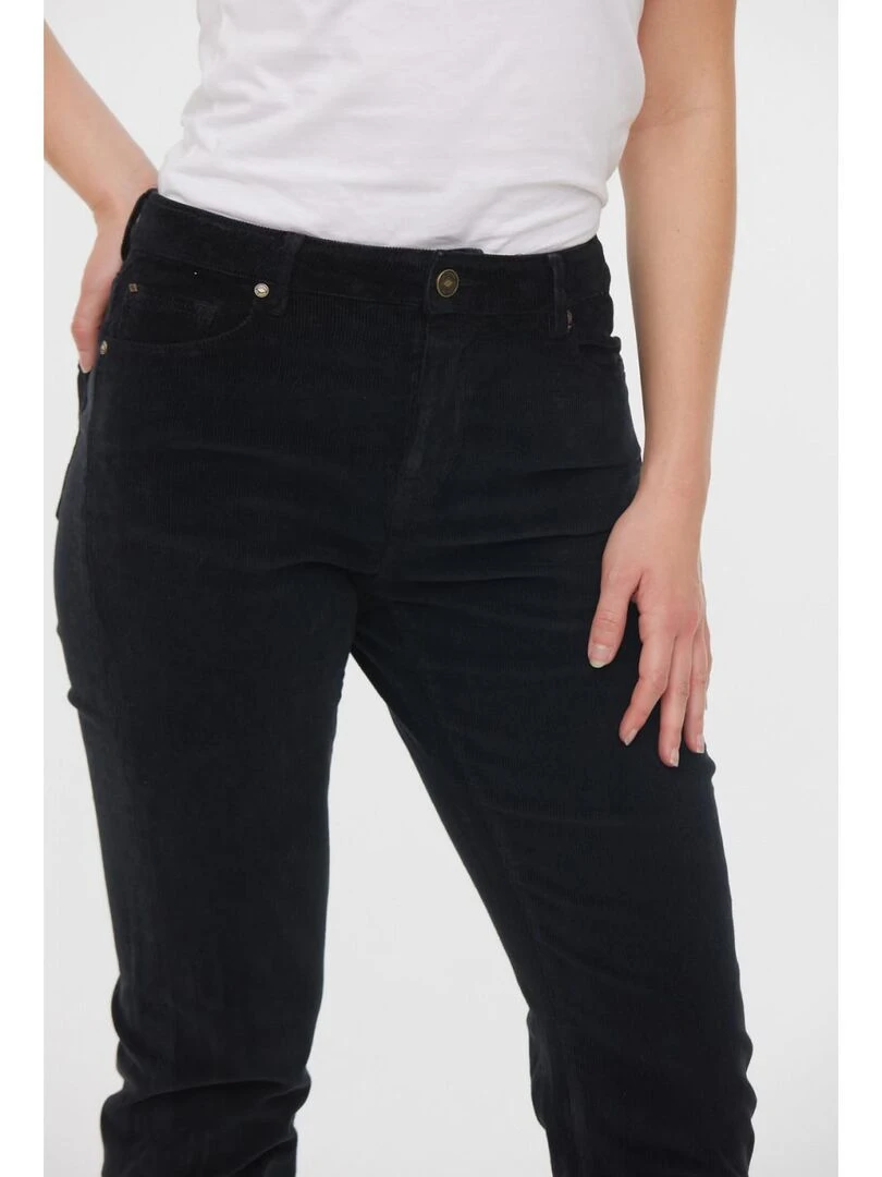 Lee Cooper   Pantalon coton straight LC161   Noir