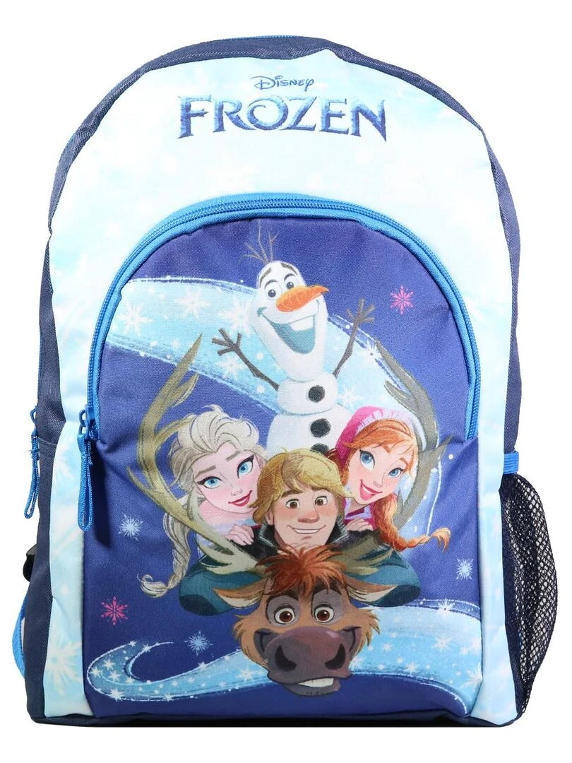 BAGTROTTER Sac à dos 37 cm avec poche La Reine des Neiges / Frozen Bleu Bleu