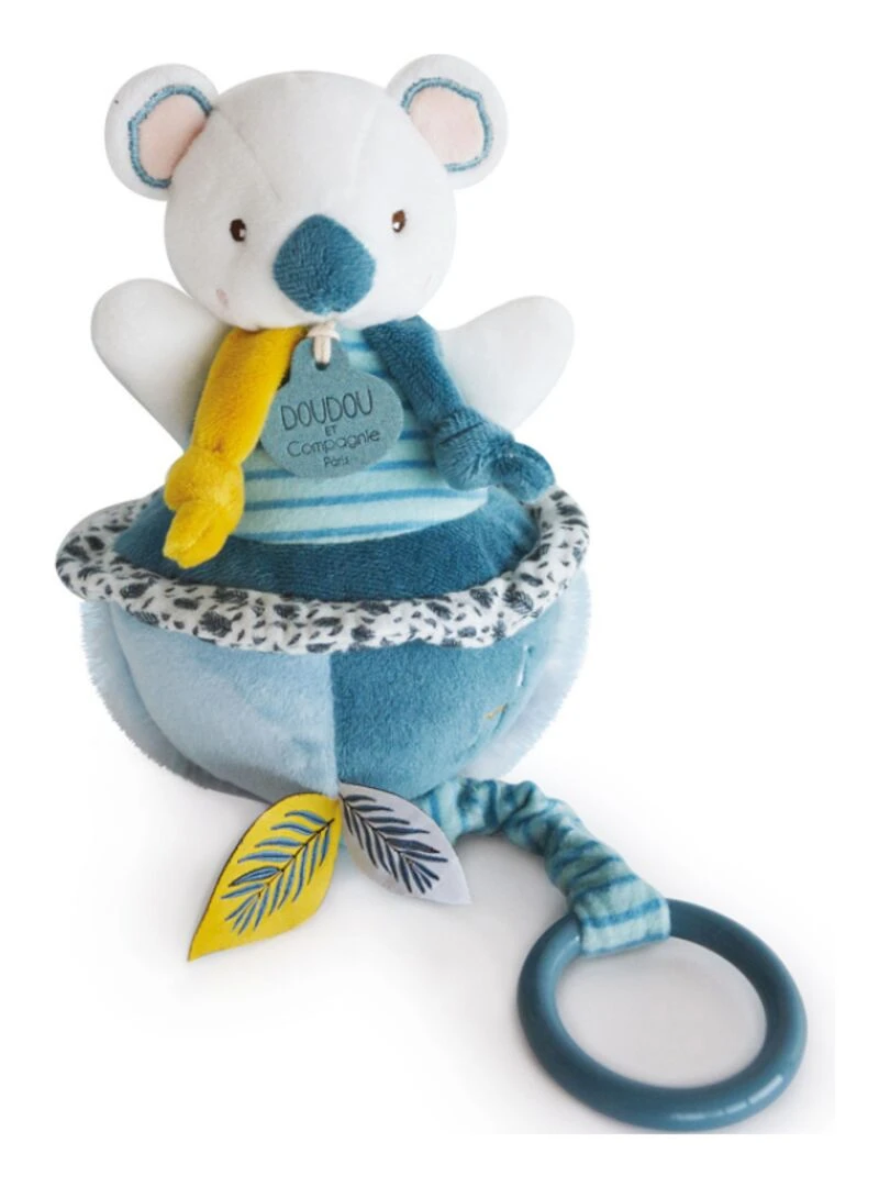 Coffret peluche musicale Yoca le koala   Bleu