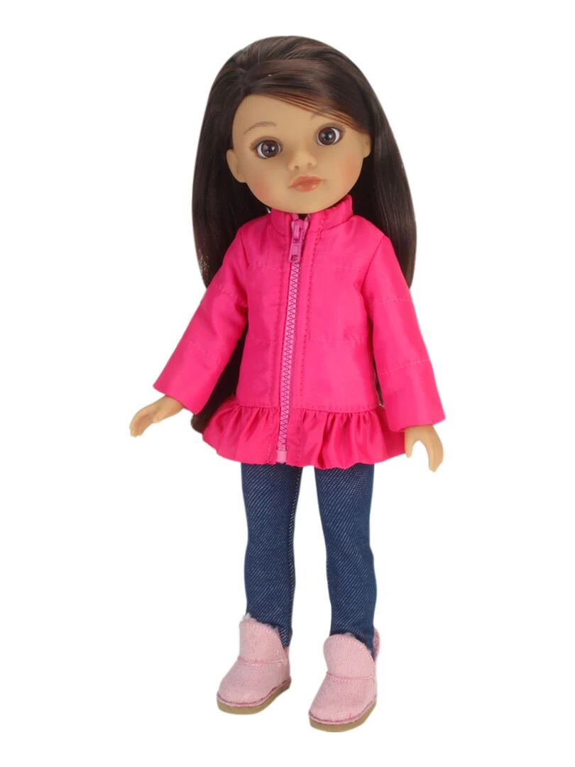 Sophia's par Teamson Kids 3 morceaux d'hiver tenue avec des bottes pour des poupées de 14 5 " N/A
