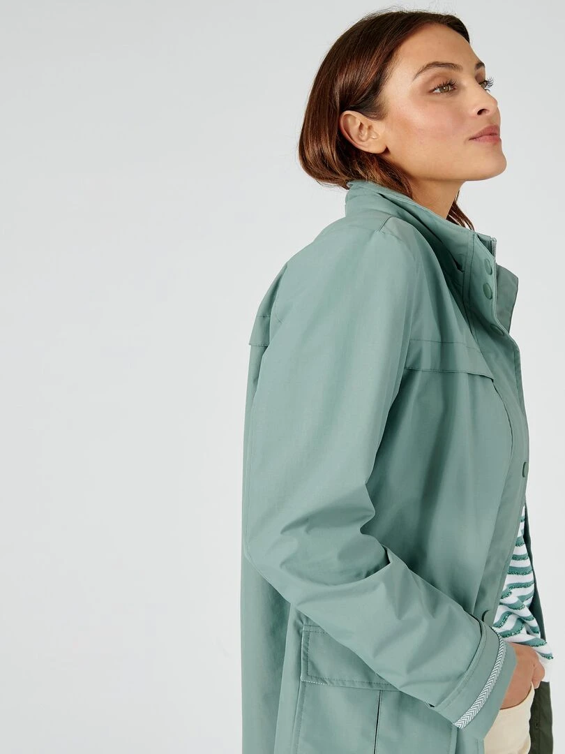 Parka détente   Damart   Bleu Vert