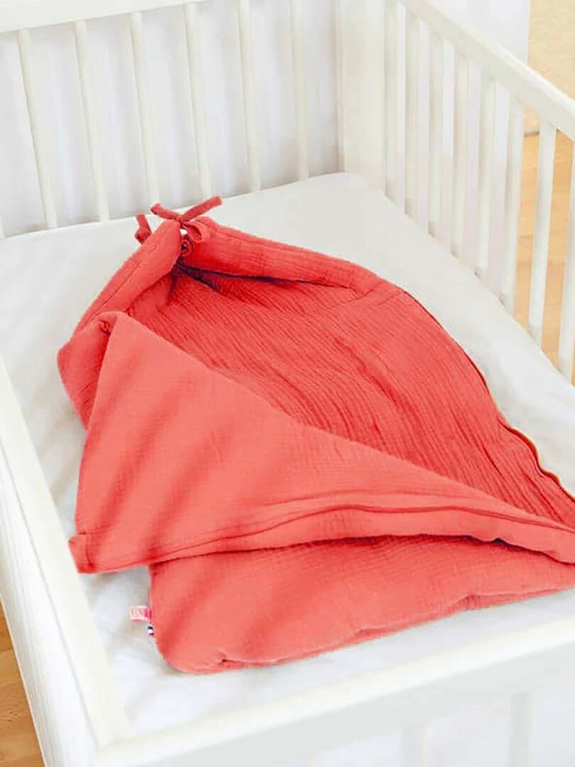 Nid d'Ange en Coton Bio Fraise   Rouge