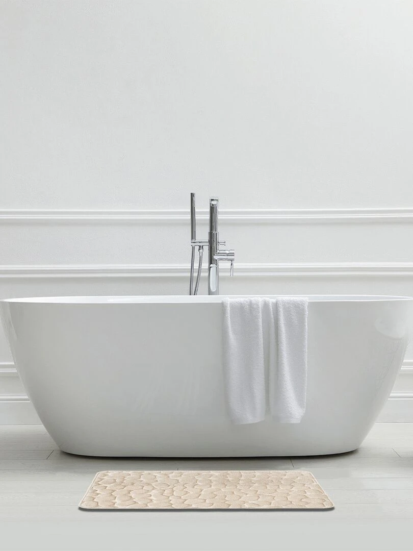 Guy Levasseur Tapis de bain mousse à mémoire de forme Beige