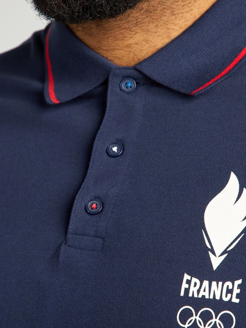 Polo   Paris 2024   Bleu