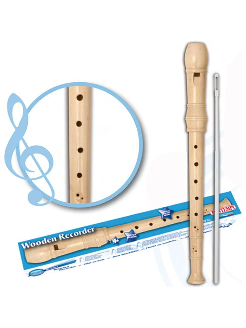 Flûte soprano en bois 32 cm N/A