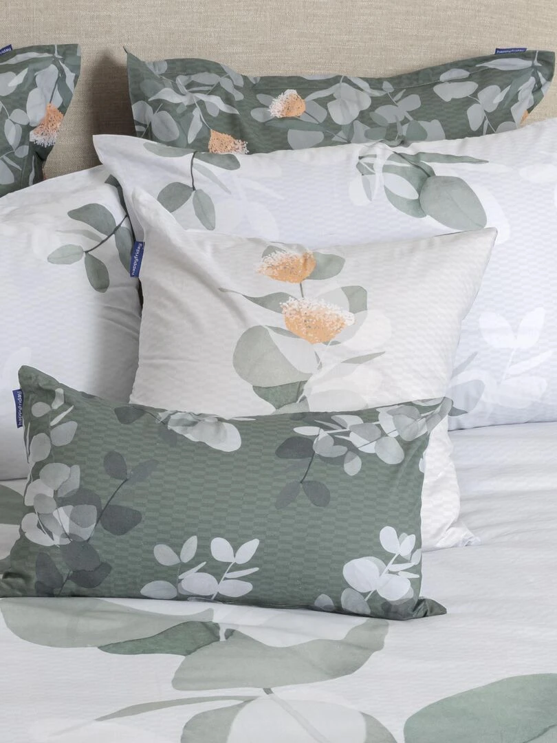 Housse de coussin La lune "Happyfriday"   Blanc