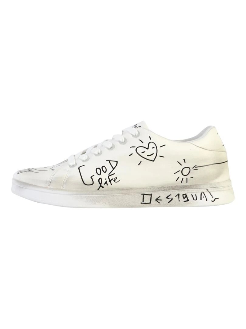 Basket à Lacets Desigual Cosmic Alexis Blanc