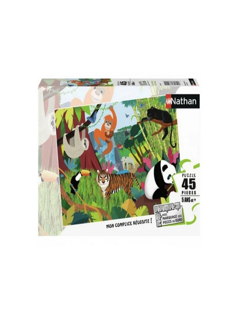 Puzzle Les Animaux De La Jungle 45 Pieces N/A