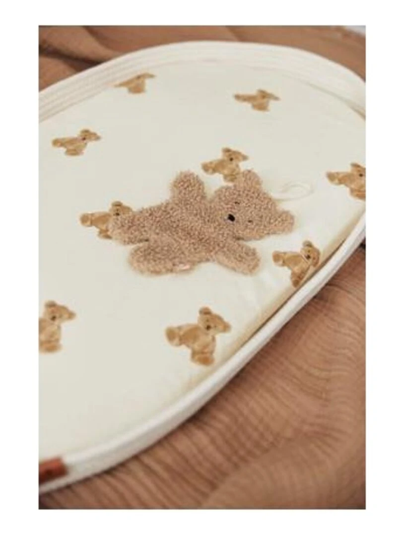 Attache Sucette Teddy Bear Biscuit   Jollein   Marron