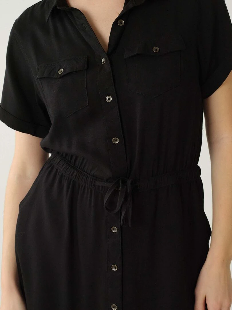 Robe casual 'Deeluxe'   Noir