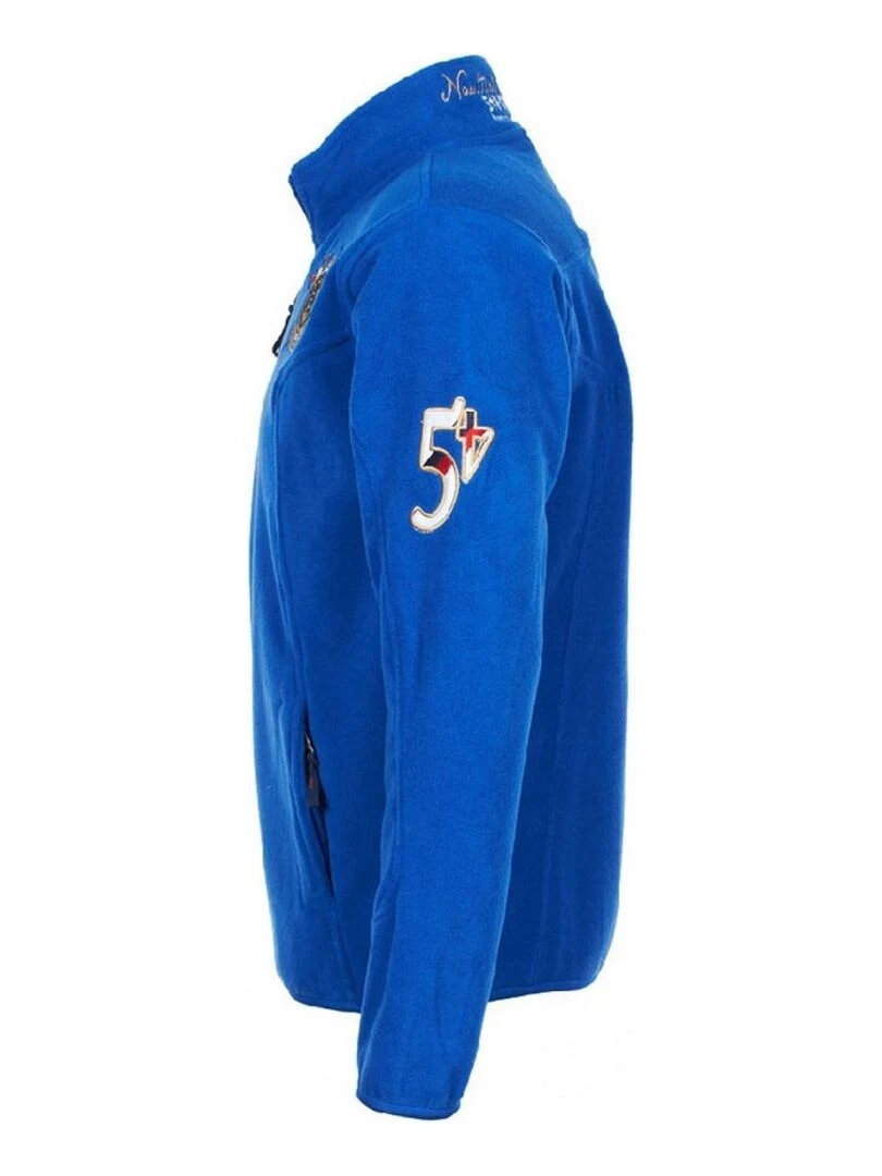Blouson polaire garçon ECAUBIN   VENT DU CAP   Bleu
