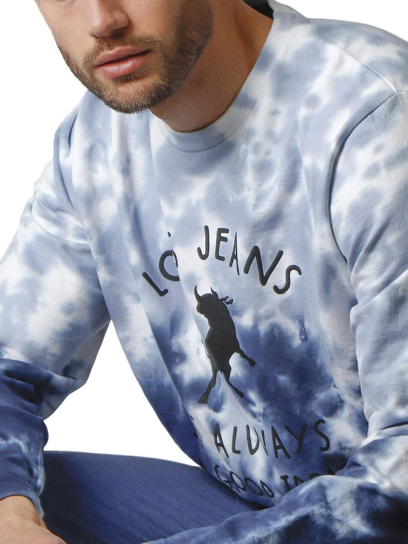 Pyjama pantalon et haut Always Lois   Bleu