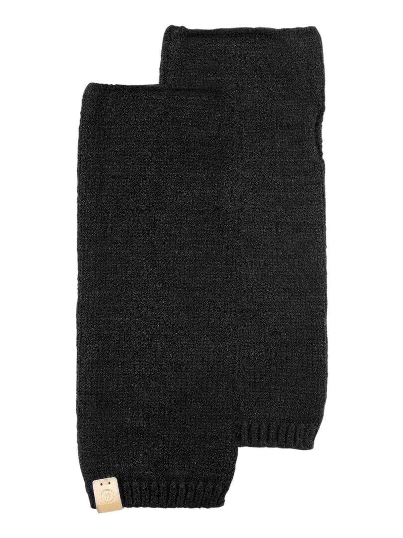 Mitaines Femme Maille longues Soft Touch Noir Noir