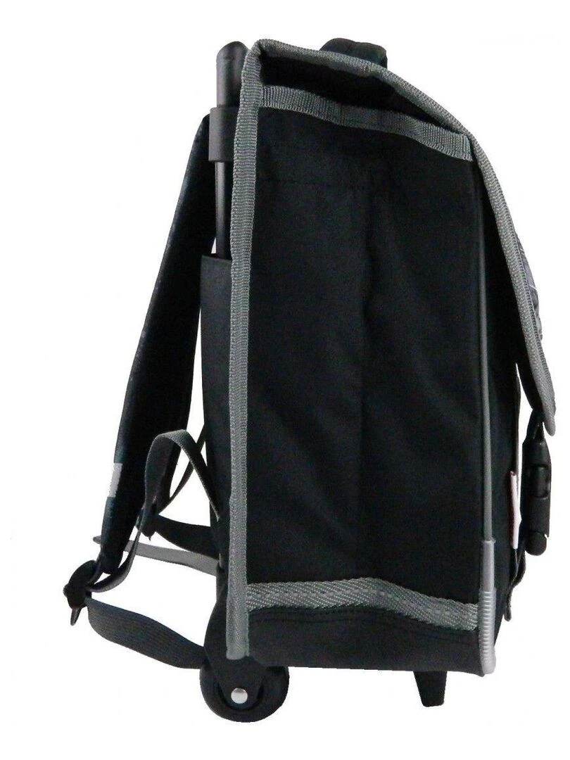 Cartable à roulettes Transformers 38cm Noir   Noir