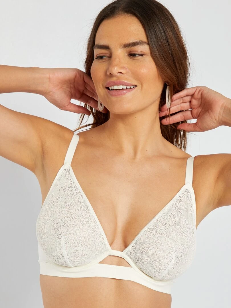 Soutien gorge 'Sans Complexe'   Blanc