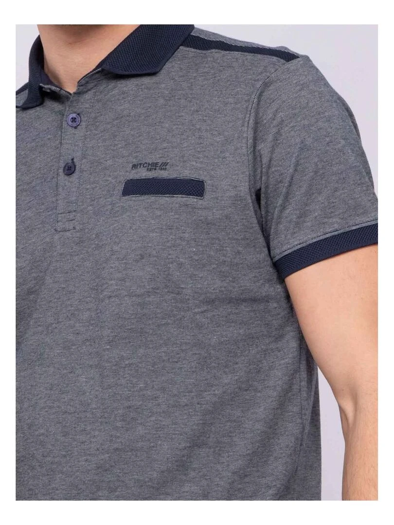 Polo POBELIX   Bleu marine