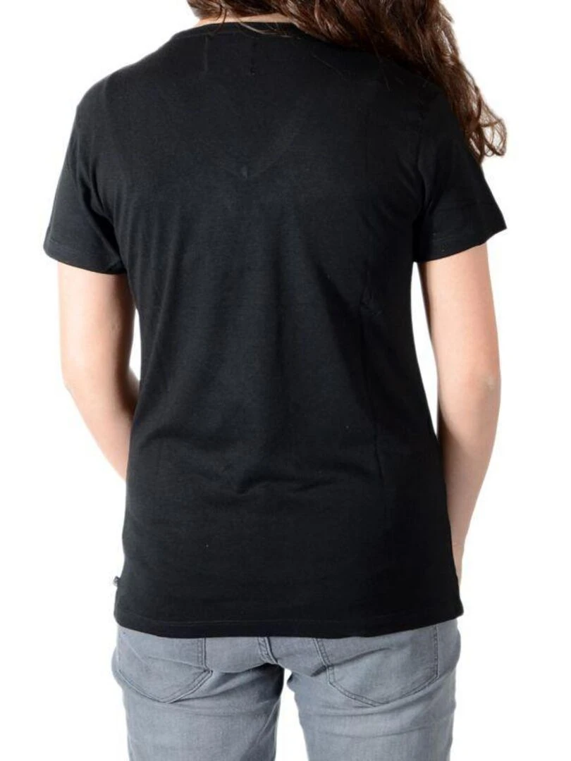 Tee Shirt Little Eleven Paris Obama SS Mixte Garçon  Fille  Barack Obama Noir   Noir