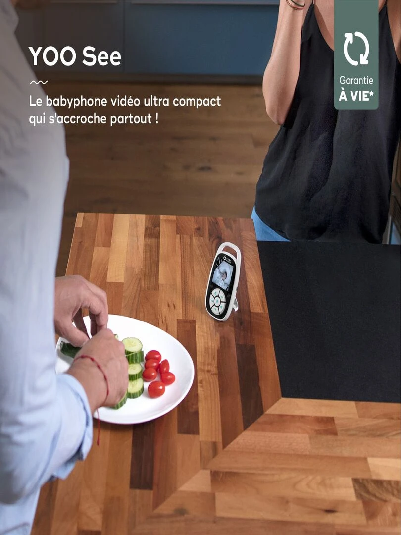 Babyphone Vidéo yoo See Babymoov Blanc