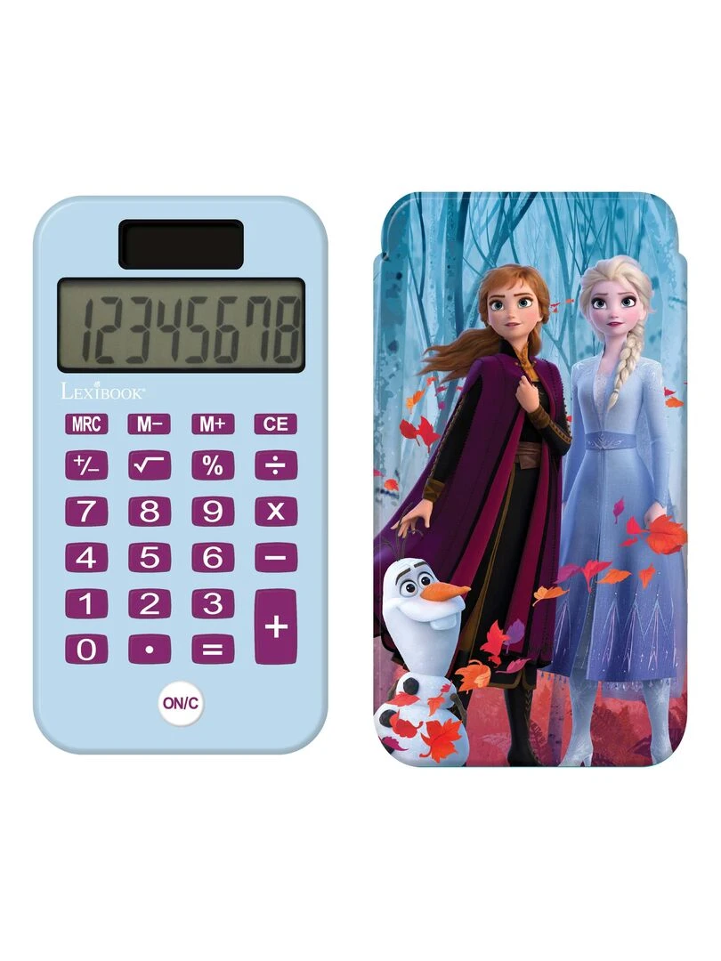 Calculatrice The Poche Avec Couvercle De Protection La Reine Des Neiges N/A