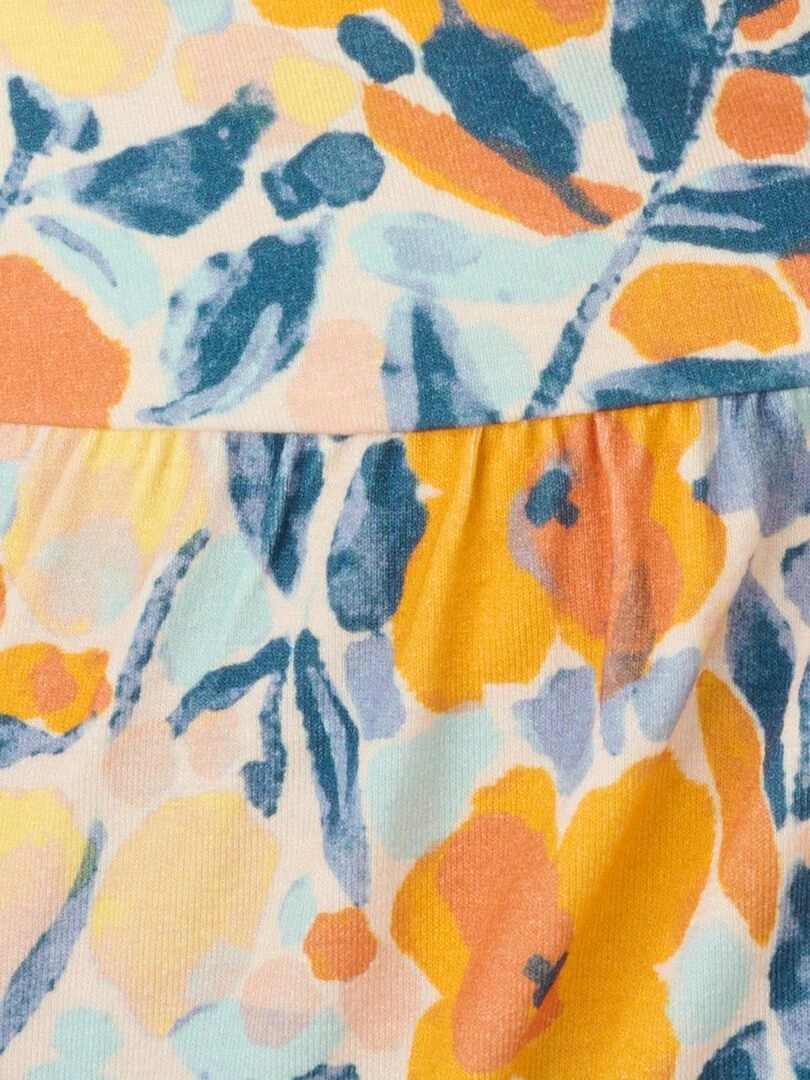 Robe effet cache coeur   Damart   Orange