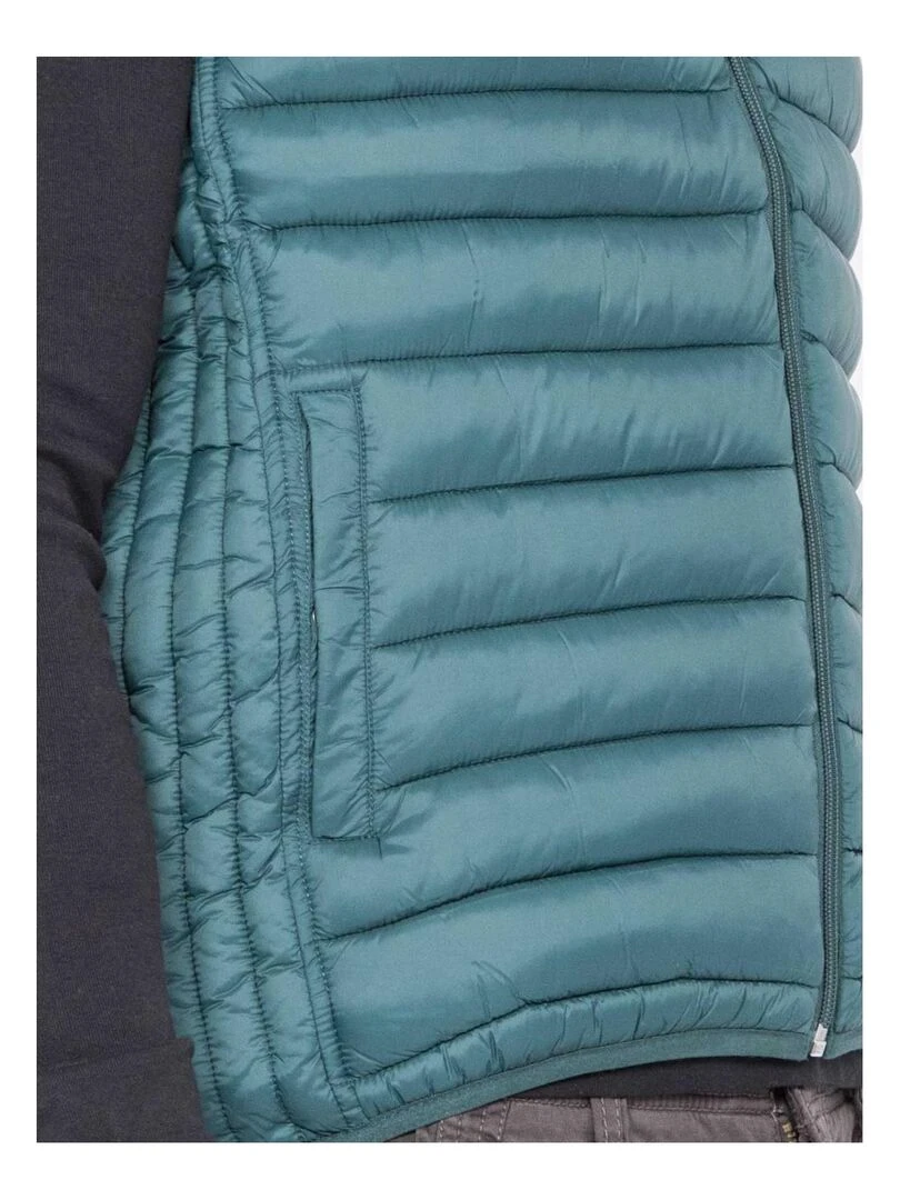 Doudoune légère sans manche ZERNES   Vert forêt