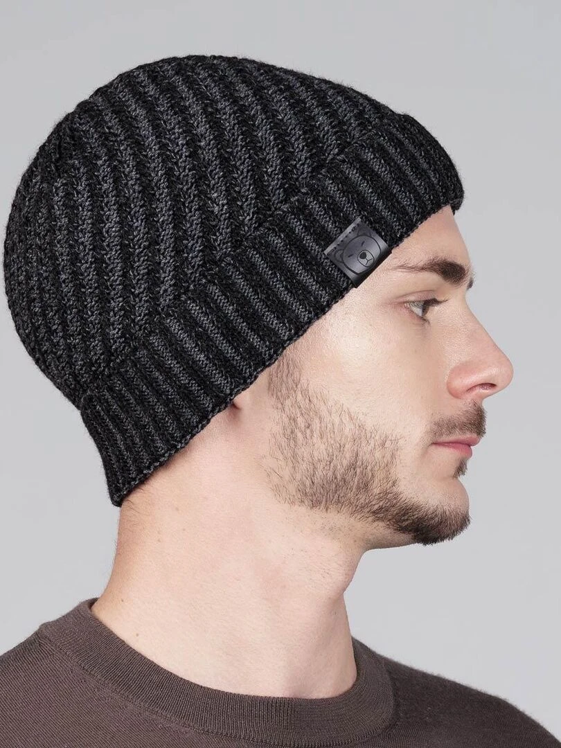 Bonnet Uniao Made in UE Noir