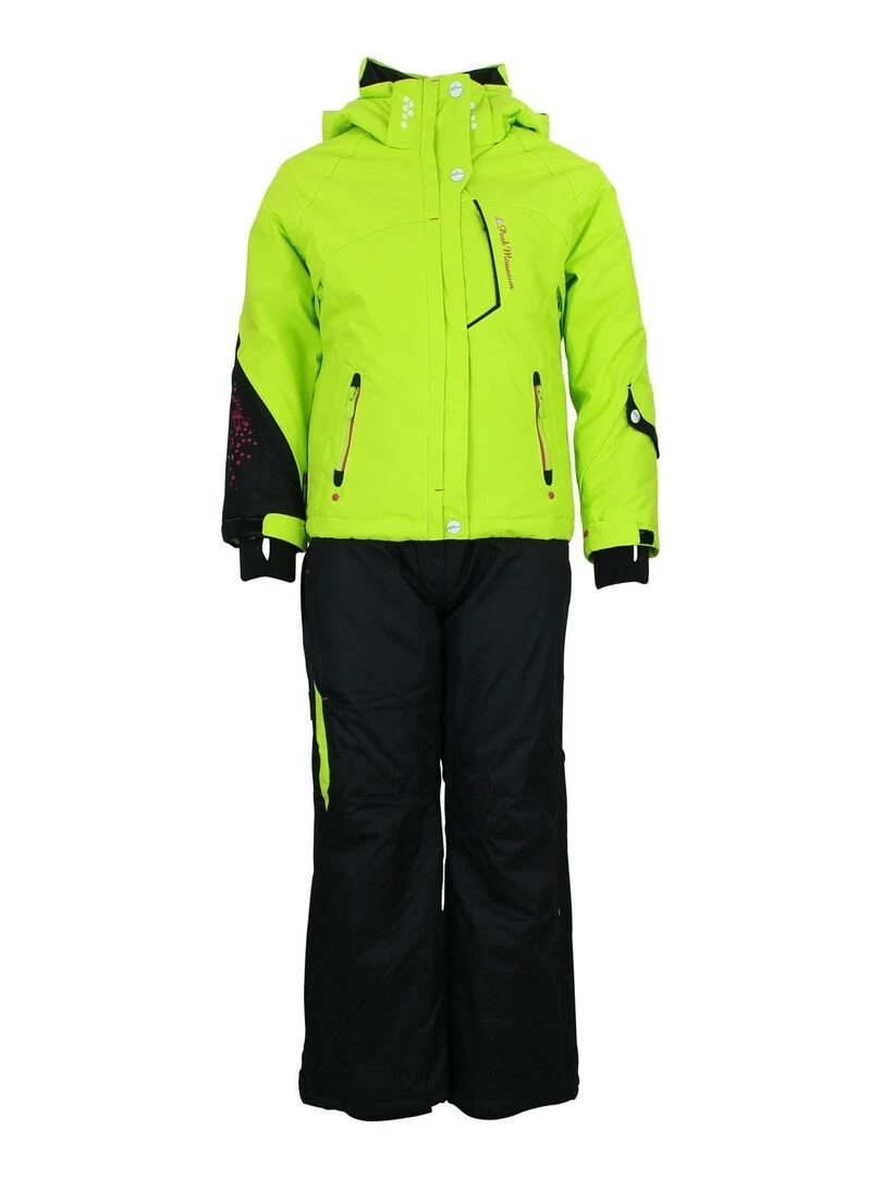 Ensemble de ski fille FAMIC PEAK MOUNTAIN Vert